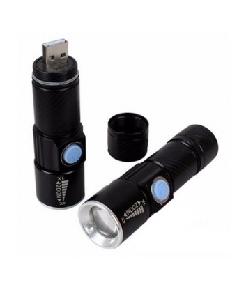 Portable USB Mini LED Flashlight for Outdoor