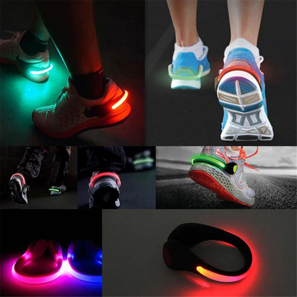 YWLight LED Shoe Clip Light Night Safety Warning Light for Shoes Protector